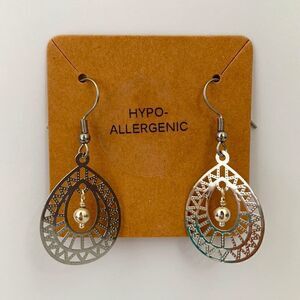 🤍Hypoallergenic Earrings Lightweight Silver Dangle